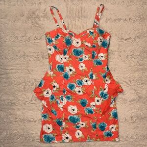 Forever 21 floral print dress in size S